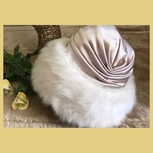 Pink vintage hat